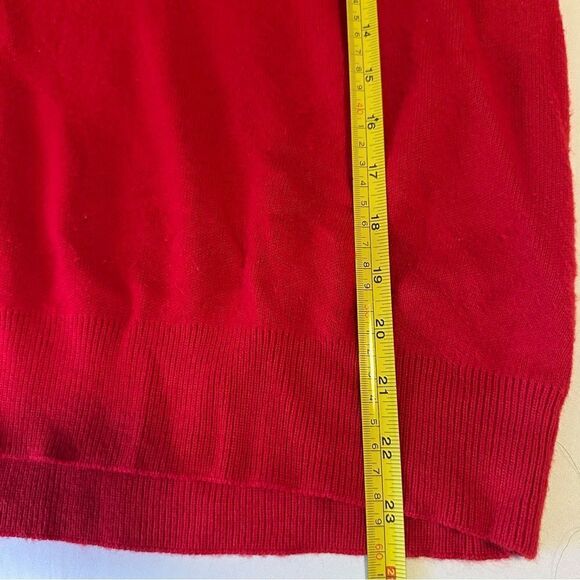 Vintage Collegiate Casuals Stanford University red knit v neck Sweater Sz medium - Picture 6 of 9